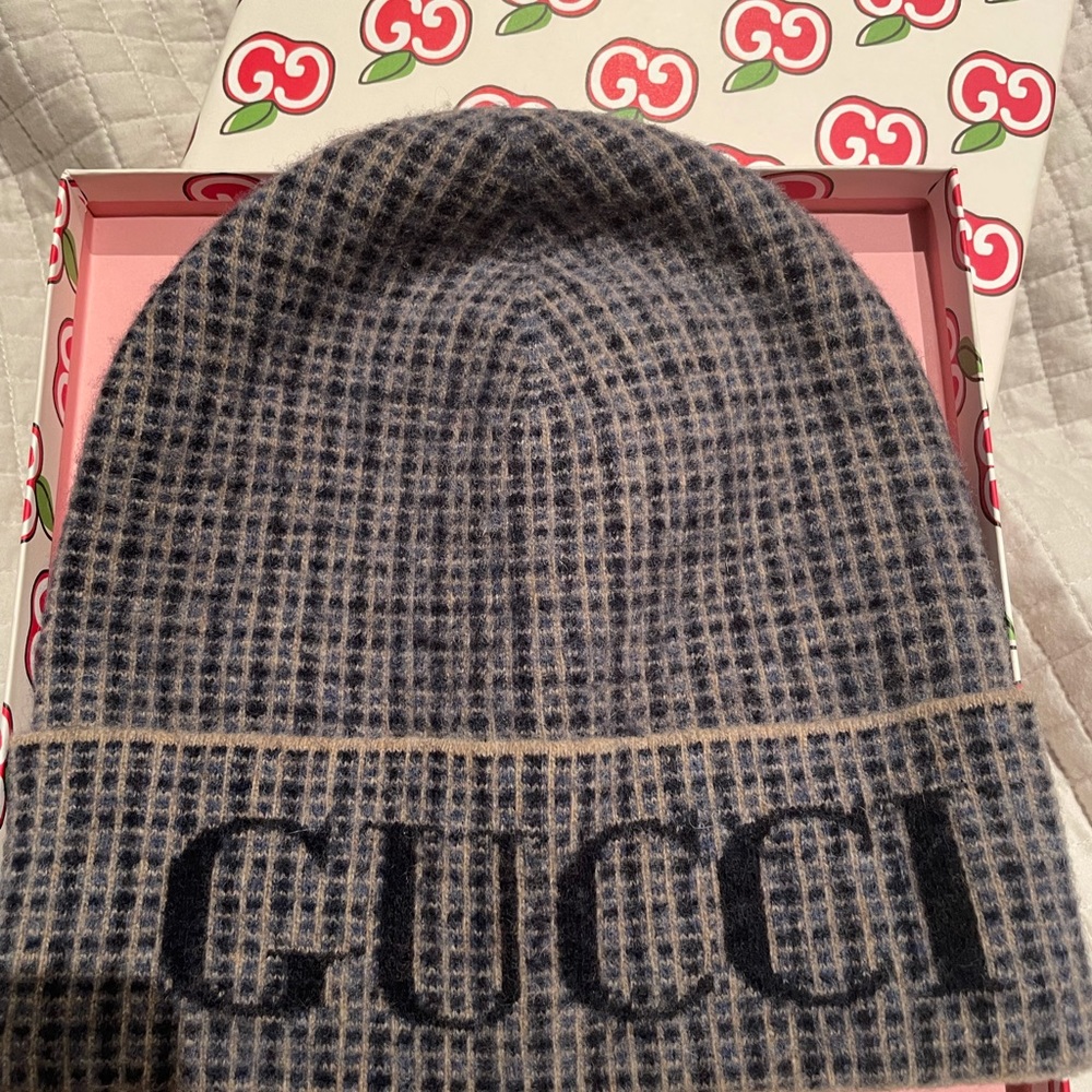 Brand new with box and tags- Gucci wool beanie.